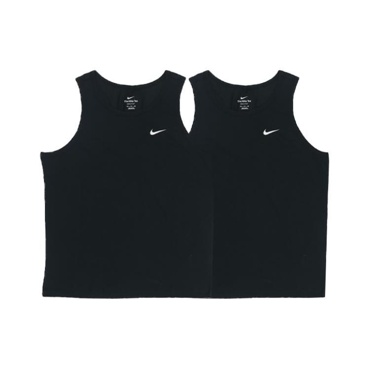 Nike Мужская майка Dri Fit SS24, 2 шт., черная AR6070-010-2