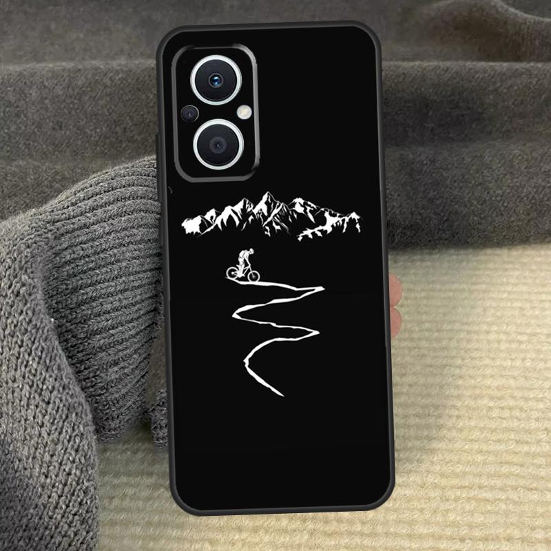 MTB Mountain Bike Cycling Bicycle Cover For OPPO Reno 13F 12F 14F 11F 8T 7 8 10 11 12 13 14 Pro OPPO Find X5 X6 X8 X9 Pro Case