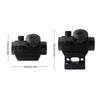 1 Set Red Dot Sight with 2 MOA and 9 Brightness Settings Shockproof Aluminum Body Coated Lens Reflex Sight with 20mm Rail