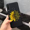 For Huawei Y6P Y7P Case 2020 New Fashion Butterfly Flower Painted Phone Cover For Huawei Y7P Funda Y 7P Y 6P HuaweiY6P Soft Capa