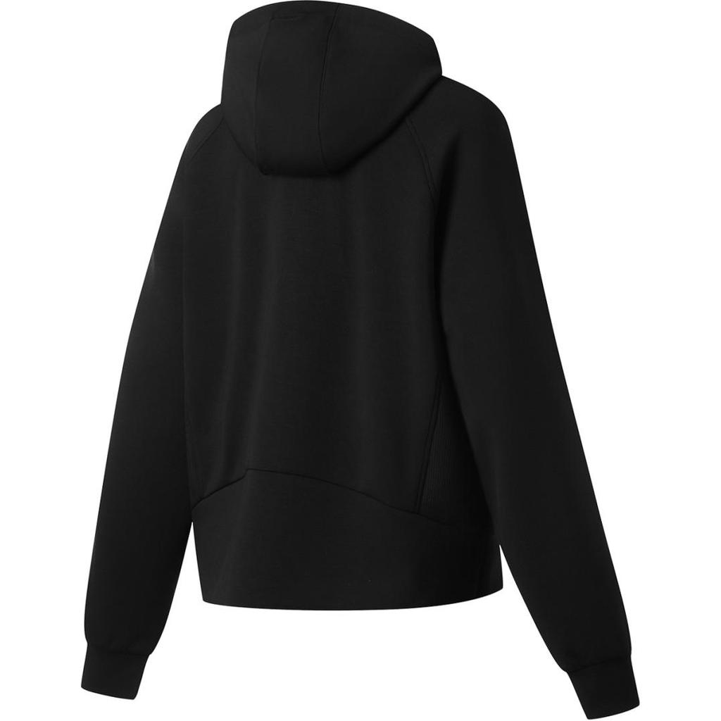 Li-Ning Fitness Series Soft Stretch Breathable Jacket Women Jackets Black AWDU148-4