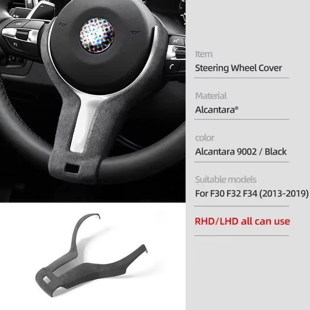 For BMW F30 F32 F34 328li 320li 335li 330li Gear Shift Knob Mutimedia Panel Armrest Box Cover Sticker Kit Car Interior Accessory