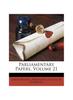 Книга Parliamentary Papers, Volume 21