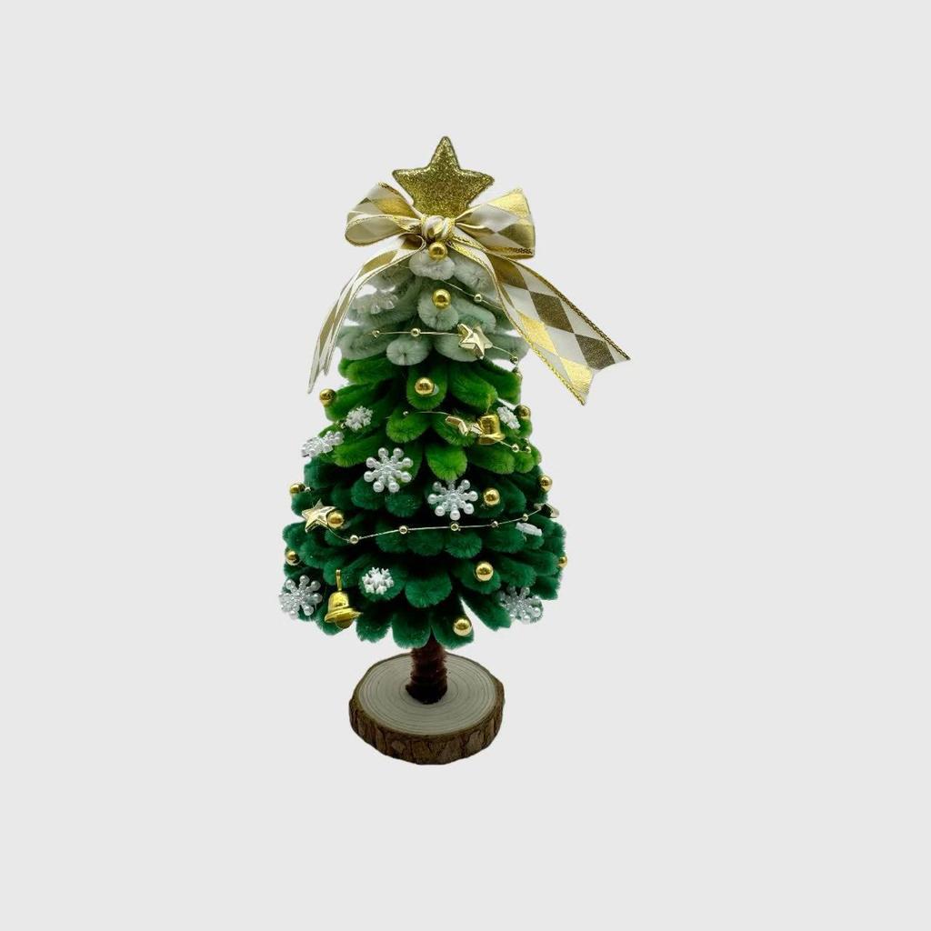 Bestseller New Handmade Finished Wrought Iron Twisty Stick Christmas Tree DIY Desktop Mini Ornament Model 01