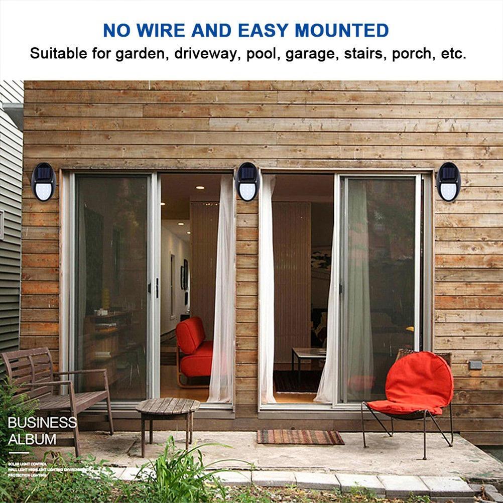 10LED Solar Light Wall Lamp IP65 Waterproof Outdoor Solar Garden Light for Yard Courtyard Led Solar