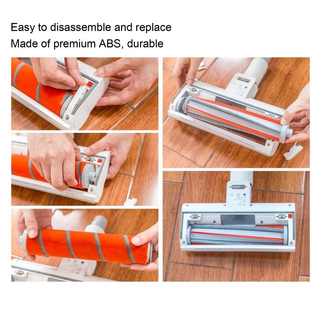 3 шт., комплект роликовых щеток для пылесоса, запасные части для пылесоса ABS для ROIDMI F8 F8E F8PRO XCQ01RM