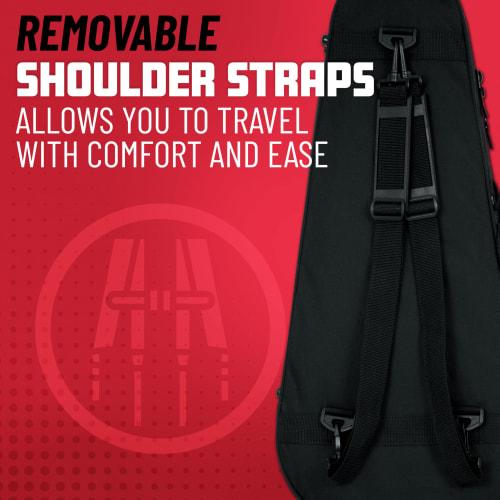 GATOR Lightweight Semi-Hard Case for Mandolin, GL Guitar Series, Made of EPS (GL-MANDOLIN)