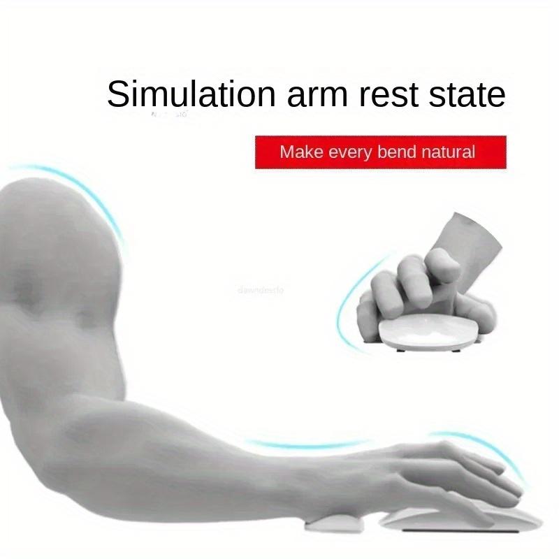 Эргономичный коврик для мыши, силиконовый коврик для запястья, нескользящий, обтекаемый, подставка для запястья, коврик для компьютерной мыши, коврик для офисного игрового ПК