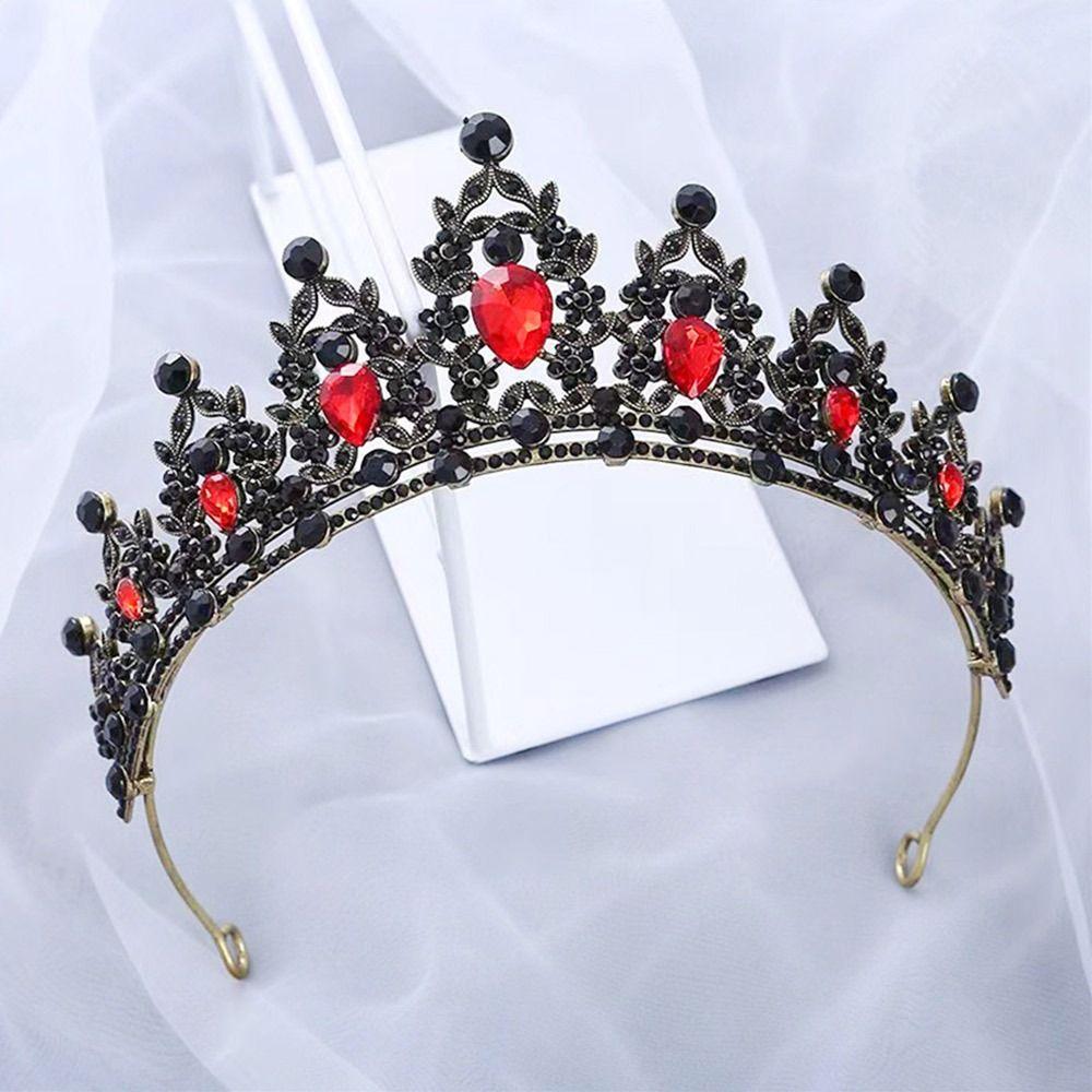 Элегантная Корона для Волос Сияющие Свадебные Хрустальные Украшения для Волос Тиары Принцессы Головной Убор Свадебные Украшения