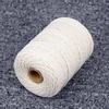 1-3mm Natural Craft Macramé Cotton String Artisan Thread Twisted Cord Beige