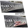 1pcs Z71 Emblem Sticker Side Fender Rear Trunk Decals Car Styling