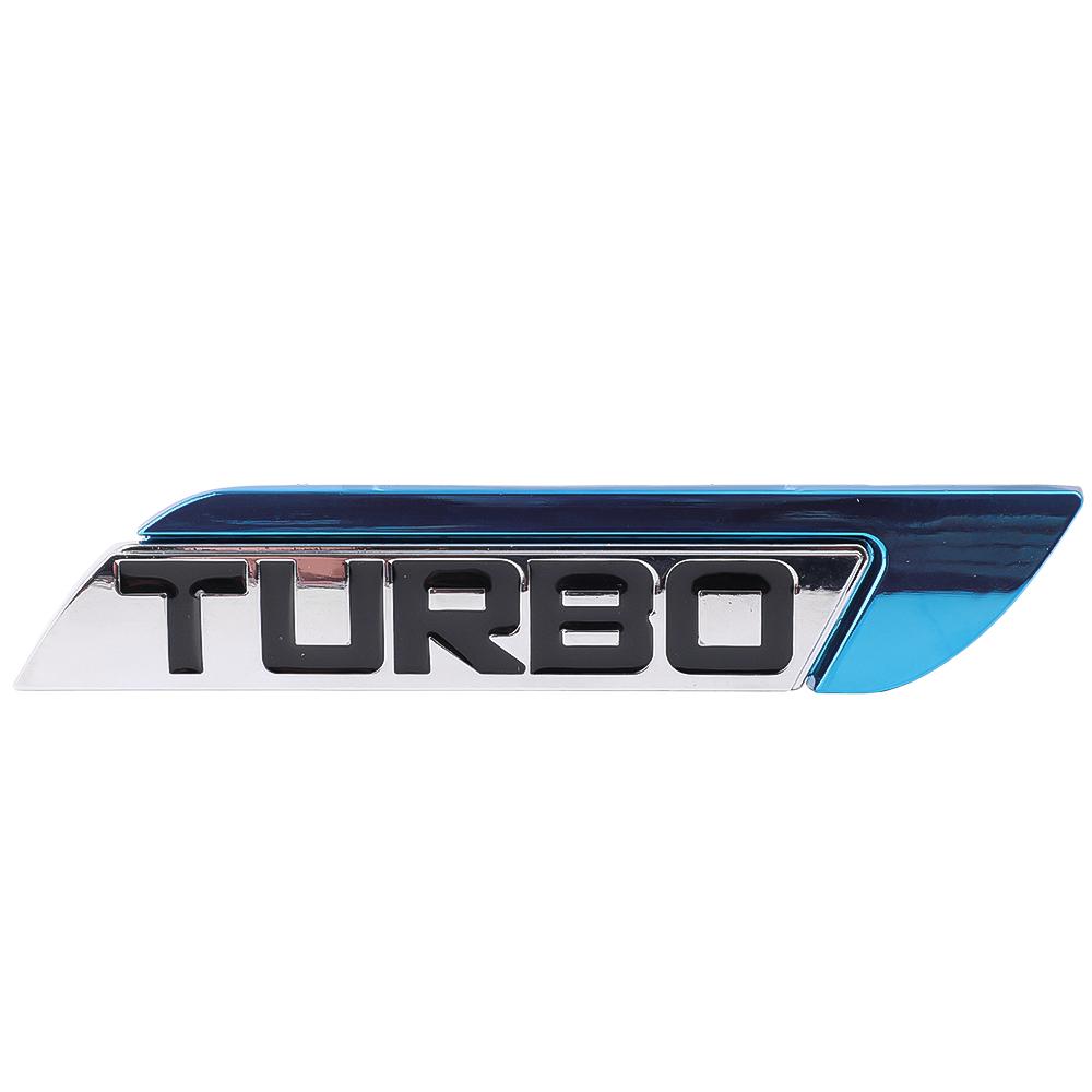 3D металлическая наклейка на автомобиль с турбонаддувом TURBO эмблема значок наклейка на кузов автомобиля мотоцикла багажник крыло стиль модификация аксессуары