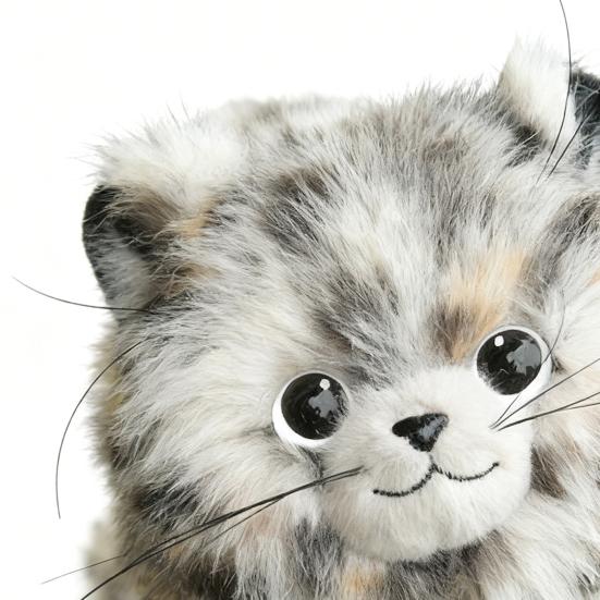 Pull-String Tail Wagging Cat Wristband Monkey Plush Slap Bracelet Toy with Moving Tail Portable Animal Doll Kids Gift