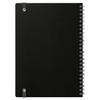 Kyokuto FOBCOOP A5 Monthly Planner, Double Ring Binding, Black, 2026/2025 Start Date, Black, PBF57K26