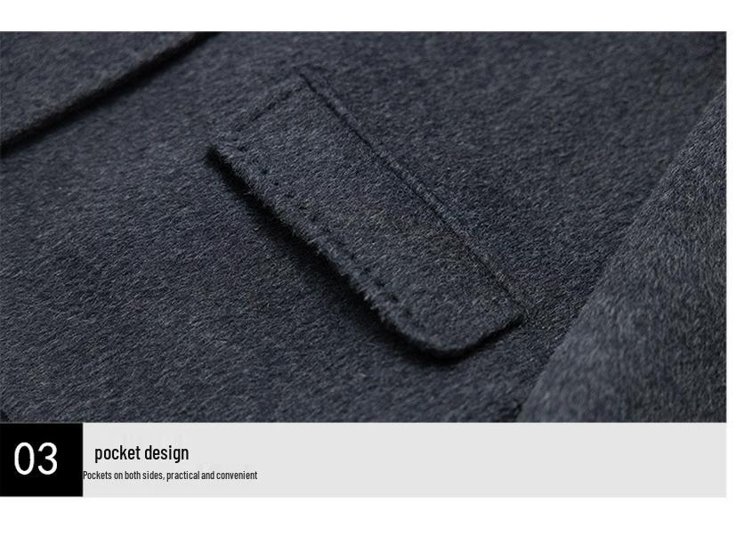 Двустороннее пальто миди приталенного силуэта из верблюжьей шерсти для женщин - Коллекция Осень/Зима 2025