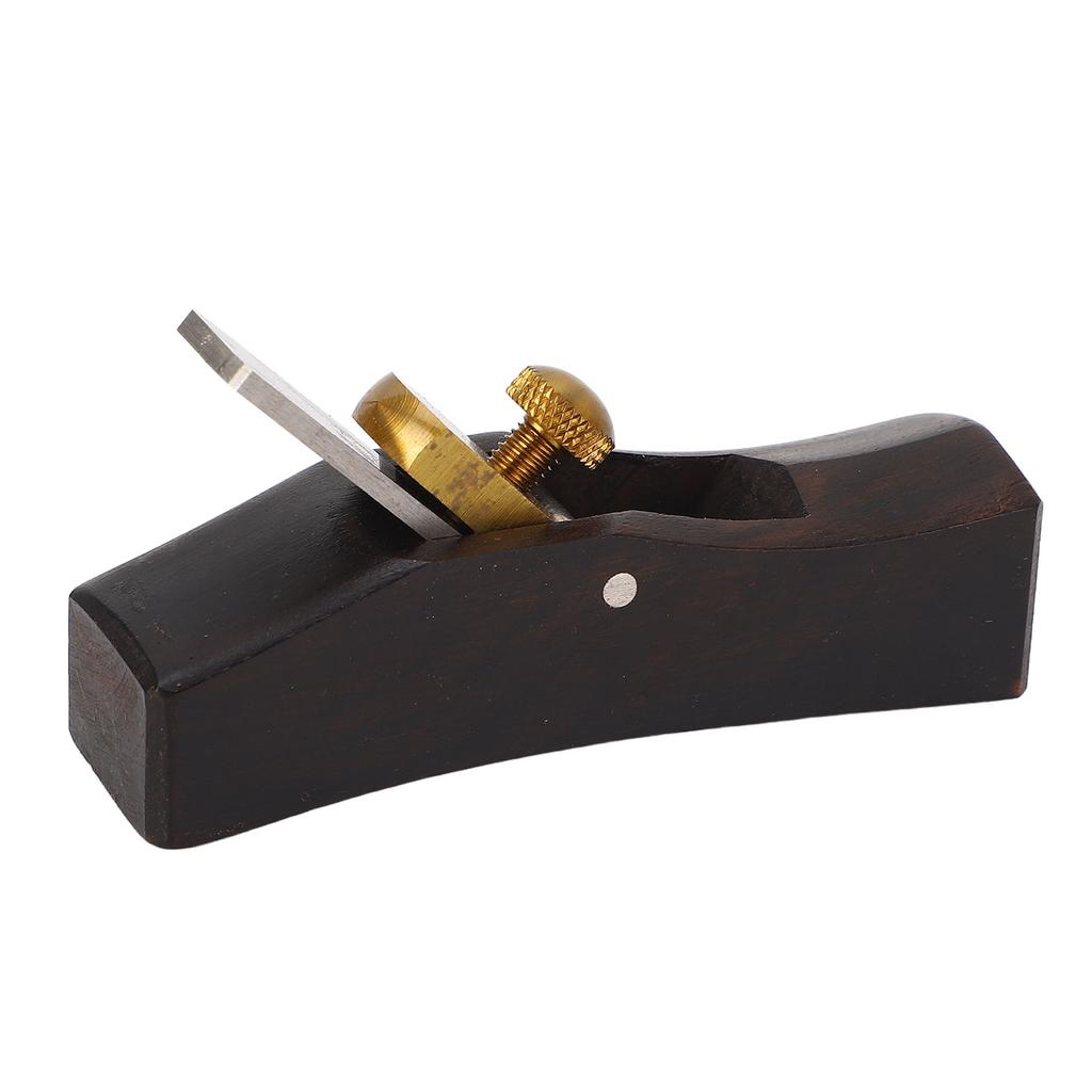 Mini Wood Planer Hand Tool Trimming Plane Ebony Woodcraft Gadget for Woodworking Planing Chamfering