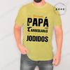 T Shirt for Men If Dad Can't Fix It We're Screwed Retro Spanish Father Papa Gift Men Motorcycle Clothing Casual Fashion T-shirt