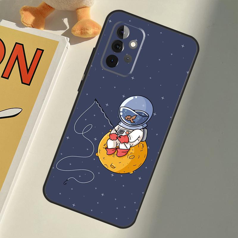 Star Astronaut Cute For Samsung Galaxy A15 A55 A35 A53 A33 A13 A36 A56 A26 A16 A22 A32 A52 A54 A34 A05 A06 Case