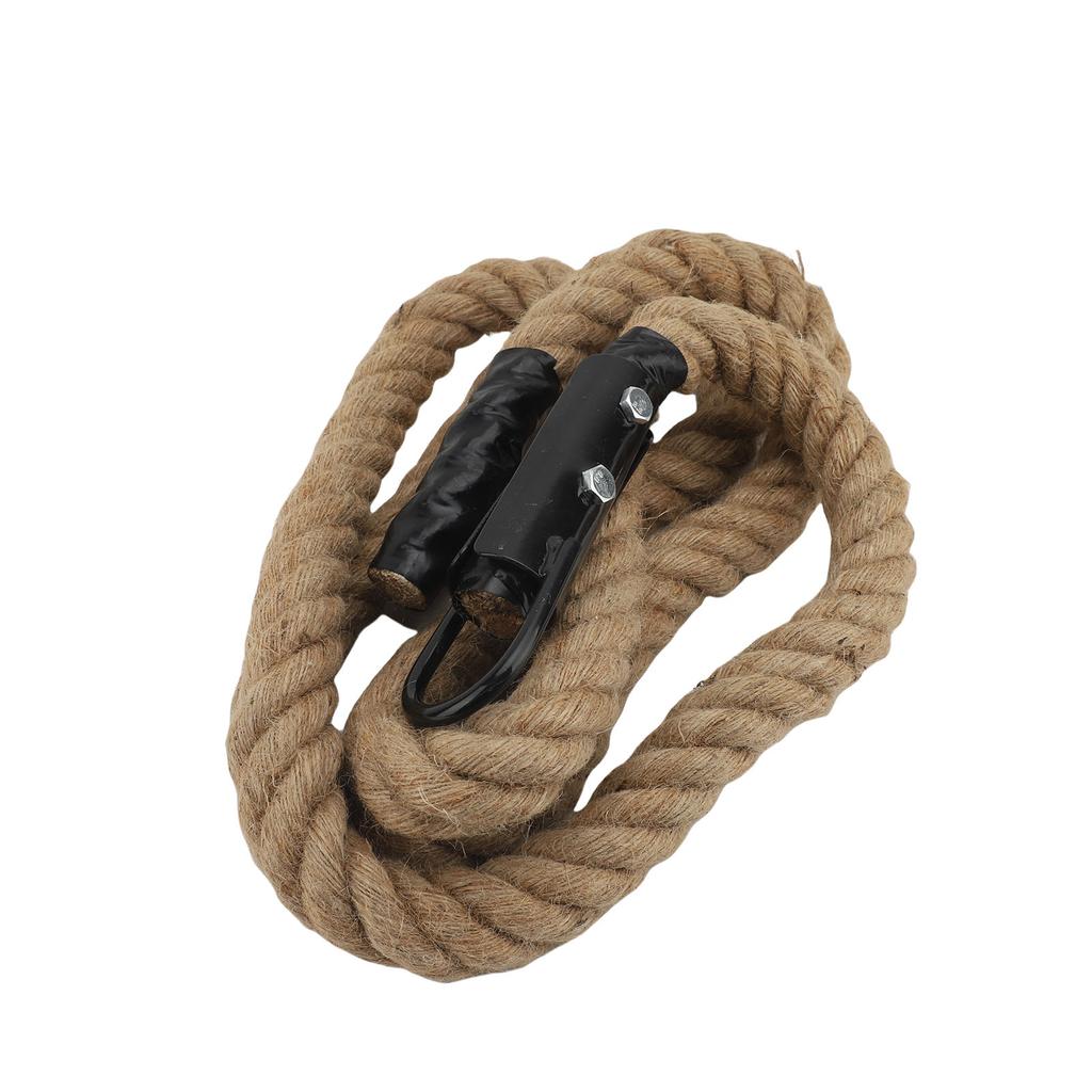 Gym Climbing Rope for Fitness Strength Training Climbing Exercises Home Workouts Hemp Diameter 1.57in 3meter 9.8ft