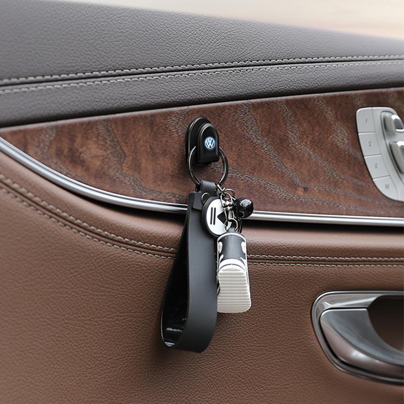 For VOLKSWAGEN VW Auto Fastener Clip Vehicle Hooks Bag USB Cable Storage Organizer Key Hanger For Volkswagen VW Scirocco CC Polo