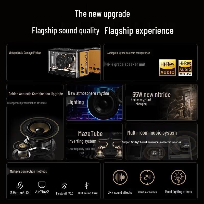 EDIFIER NEW-X PRO Light-Cooling Gaming Desktop Speaker