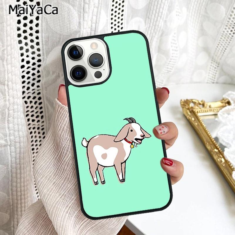 Чехол для телефона с козами Для iPhone 17 Air 16 16e 15 plus 11 12 13 14 pro max корпус coque