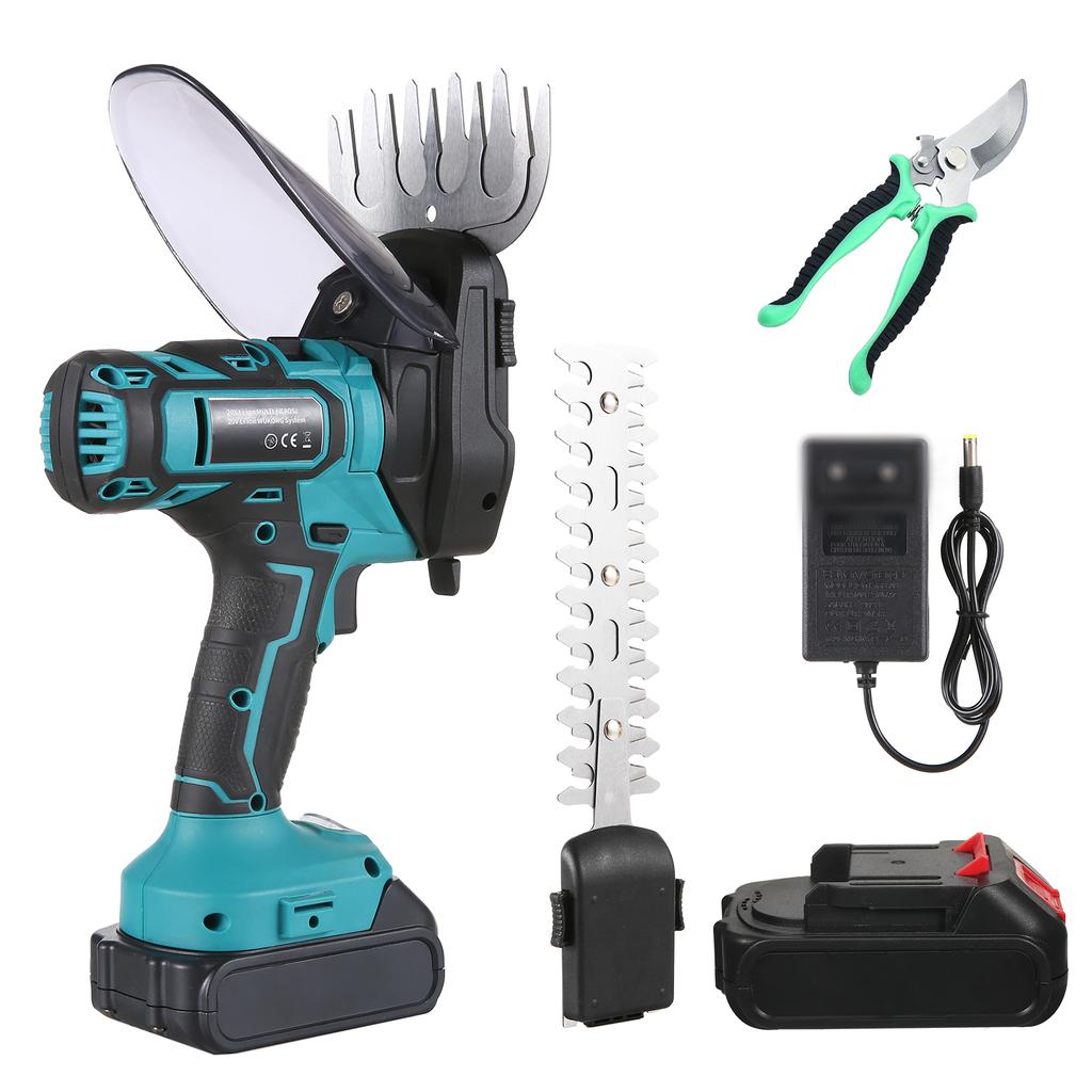 Аккумуляторные ножницы для травы 20 В, ручной триммер для травы 2 в 1, электрические ножницы для травы и кусторез, аккумуляторные для садоводства