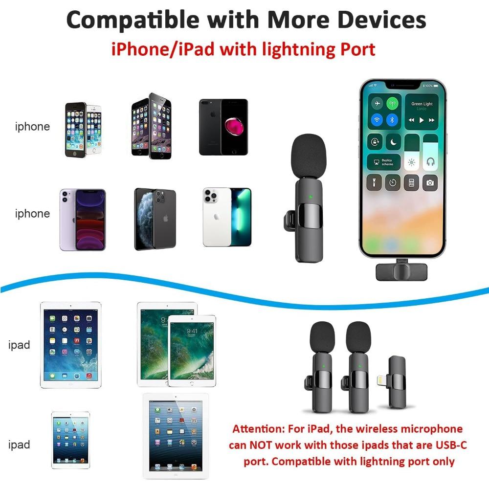 Профессиональный беспроводной петличный микрофон для ноутбука, используется для видеоинтервью, подкастов, беспроводной всенаправленный емкостный микрофон для записи