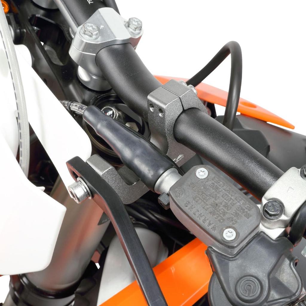 ZETA RACING Handguard Mount for Standard Diameter Compatible with Armor and Pro Armor Clamp Optional Aluminum Dirtfreak F5266 (22.2mm) Bars, U-Clamp