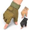 Tactical Gloves Men Half Finger Black Hawk Mountaineering Fitness Protection Army Fans Fighting Outdoor Cycling Gloves Men
