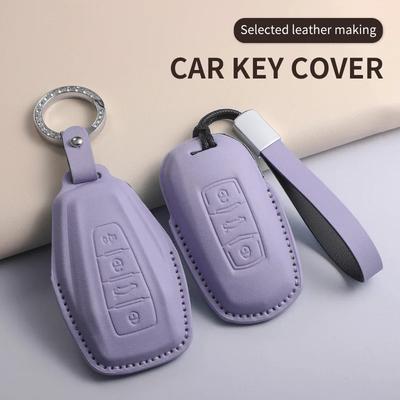 Чехол для корпуса автомобильного ключа для Geely Cooley X6 X7 Ex7 Emgrand Global Hawk Gx7 Cooley Gt Gc9 Кожаный чехол для автомобильного ключа из ПУ