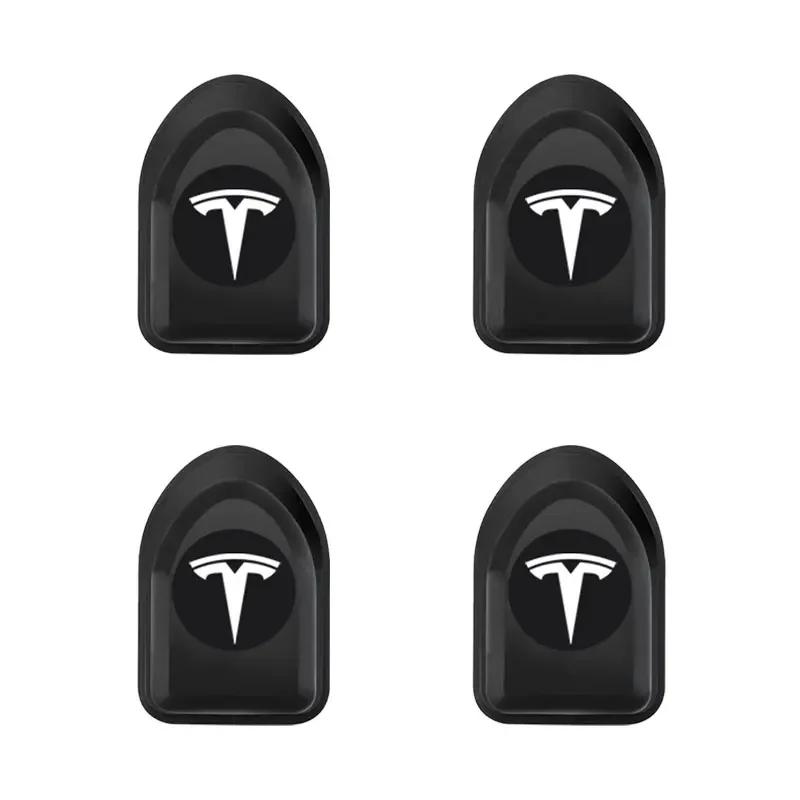 Автомобильная наклейка Аксессуары для автомобиля Tesla Логотип-эмблема на брелок автомобиля Наклейки для декора Декали для Tesla Model 3 Roadster Model S Model