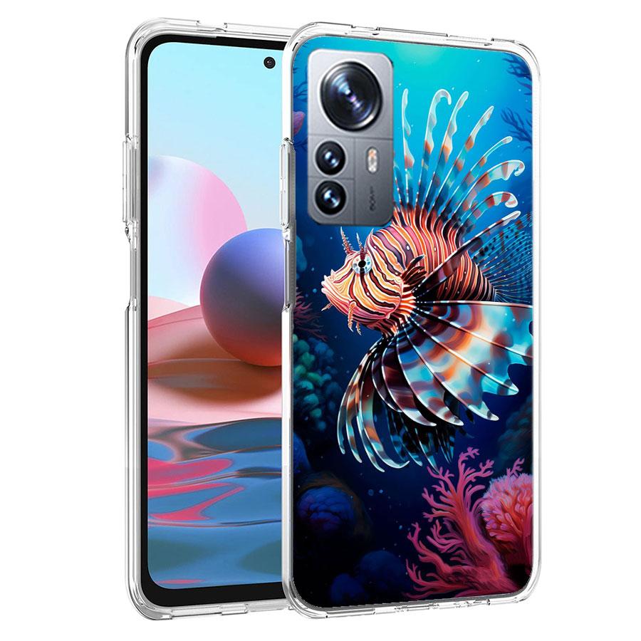 Clown Fish in the Sea or Ocean Phone Case For Redmi Note 15 Pro 5G 14 13 12 Pro Plus 11 11T 11E 11S 10 Pro 10S 9 9S Cover Cell C