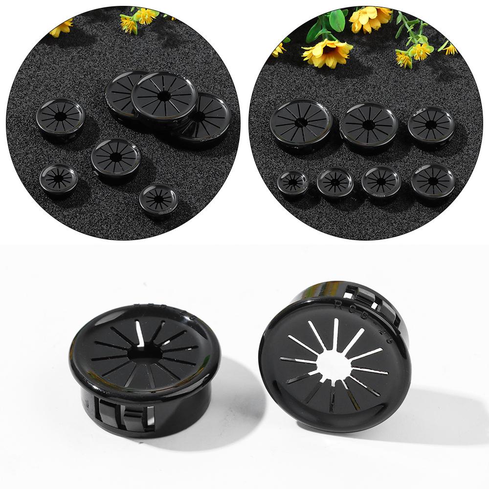 Office Cable Clamp Buckle Line Wire Hole Cover Desk Table Cable Fastener Computer Grommet Line Box