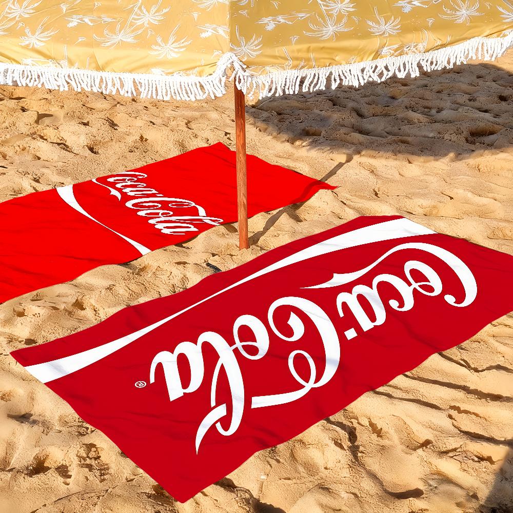 Модный принт C-CoCa C-ColaS Полотенце Сушильное Банное Полотенце Применимо Для Легкого Плавания Кемпинга Йоги Пляжа Выход