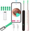 Wireless Ear Wax Remover Kit with HD Camera, Soft Silicone Tips - Safe Baby Adult Visual Ear Cleaner Tool