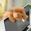 Plush Pendant Ergonomic Wrist Guard Cartoon Wild Boar Design Dual Scene Wrist Rest Fluffy Wrist Support