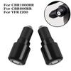 For Honda CBR1000RR 2004-2025 CBR600RR 2004-2006 VFR1200 2012-2014 Handlebar Bars Grips Ends Cap Plug Slider Counterweight Cover