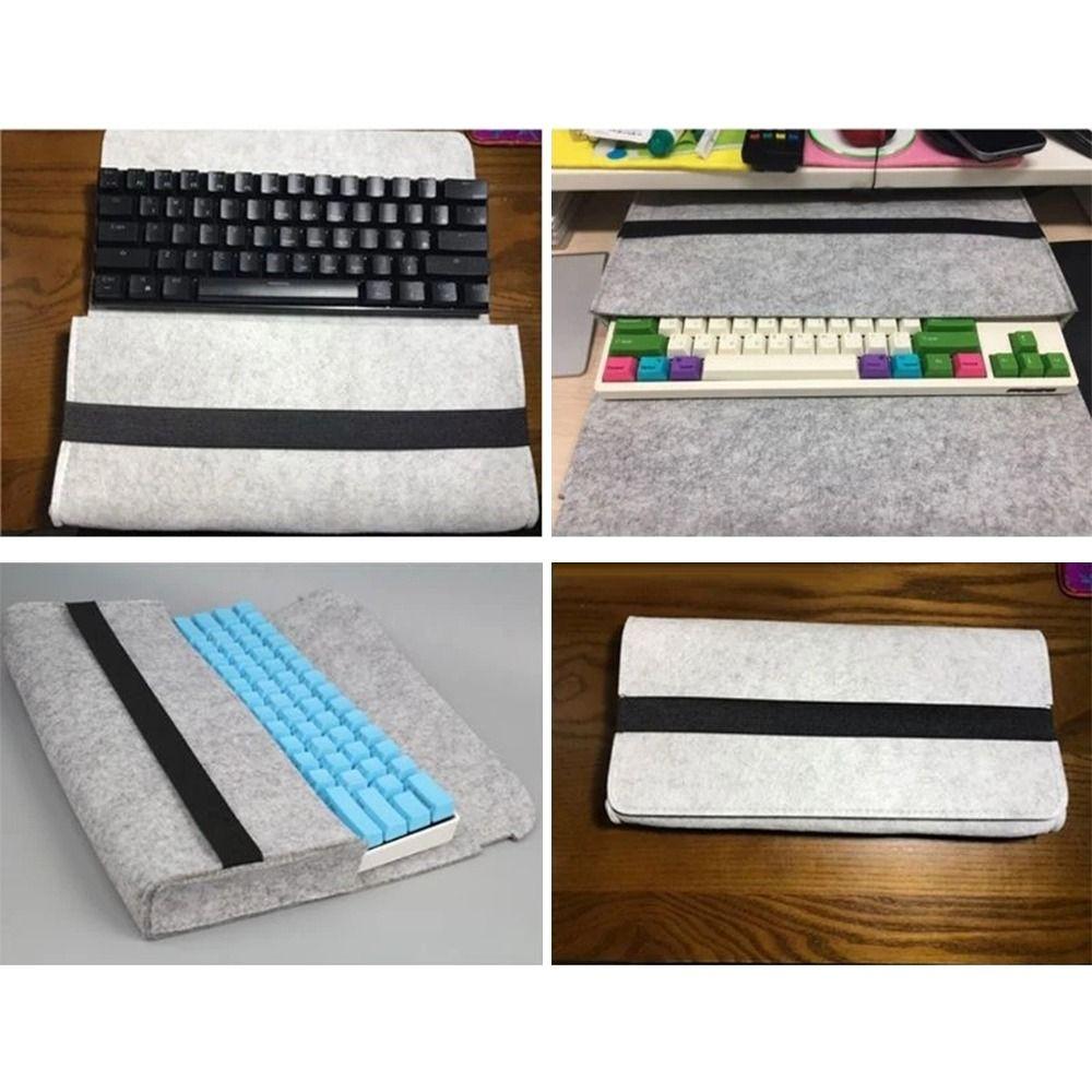 Peripheral Bag Protective Cover Computer Felt Bag Keyboard Bag Keyboard Pack Keyboard Carrying Case