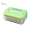 Dumpling Food Storage Box Food Grade BPA Free Large Capacity Multi-Layer Freezer Food Storage Container