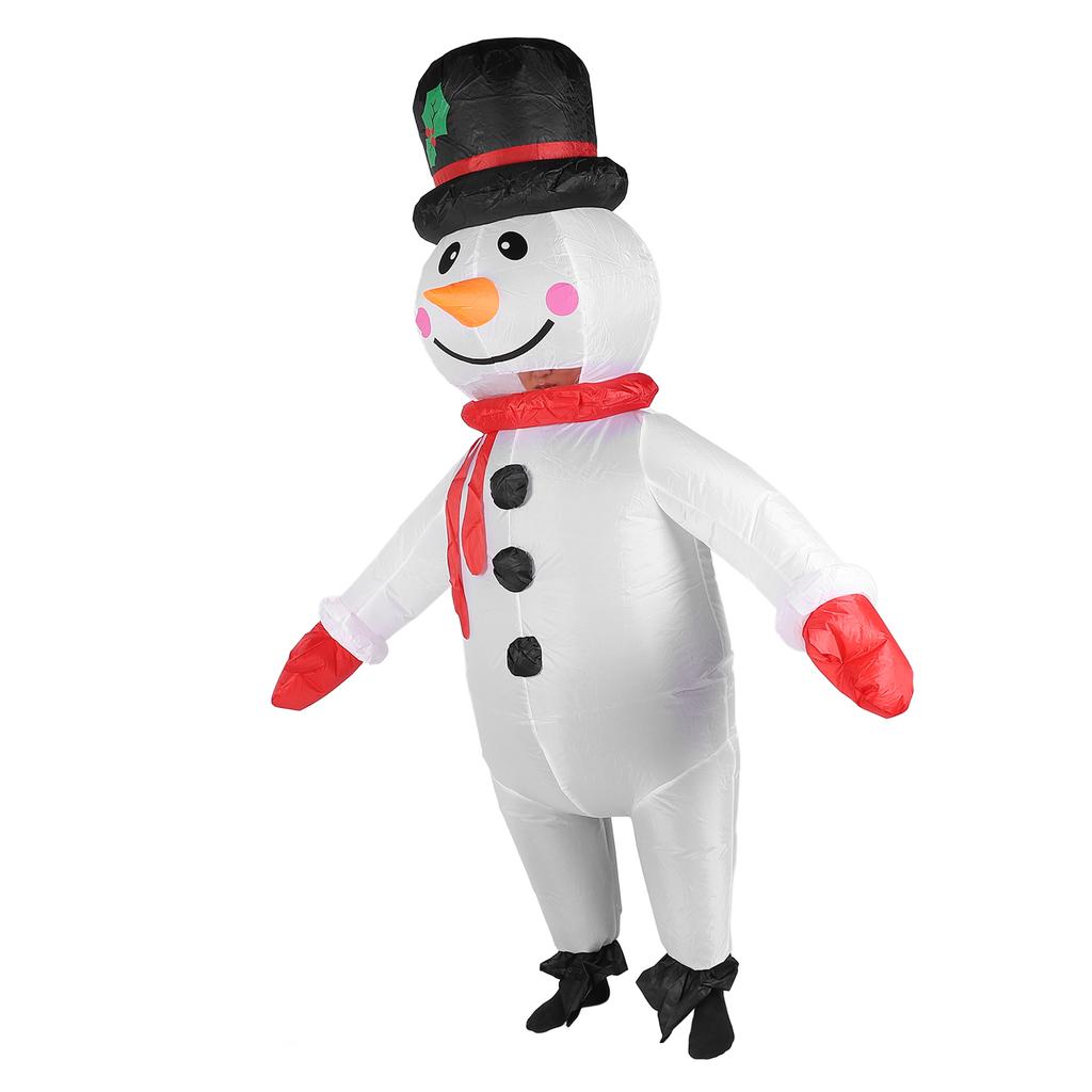 Надувной костюм снеговика 1,8 м, водостойкий, забавный костюм снеговика, надувной костюм для Хэллоуина, карнавалов, косплей-вечеринки