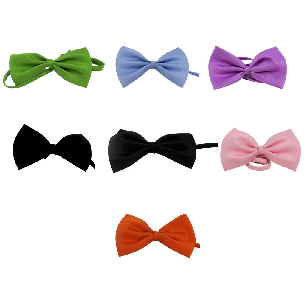 Decorative And User Friendly Cat And Dog Bow Tie With Fine Stitching Pet Easy To Put On No Shedding