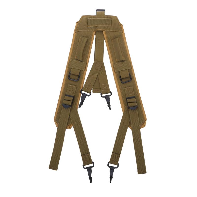 Multiple Outdoor Training Equipment Patrol Essential Multi-purpose Practical Waist Closure Fitness Weight-bearing Shoulder Strap