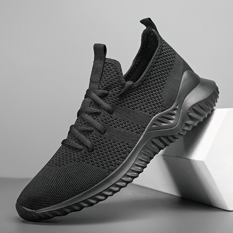 Fashion 2024 New Mesh Breathable Men's Casual Sports Shoes Plus Size Spring and Autumn Walking Fitness Running Men's Shoes