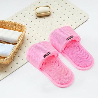 Мужские и женские нескользящие силиконовые массажные тапочки - мягкая подошва, толстый комфорт, для использования дома и в ванной