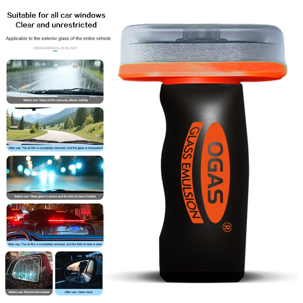 Автомобильный очиститель от пятен воды на стекле Портативная щетка для чистки стекол с защитой от дождя и тумана Для боковых стекол