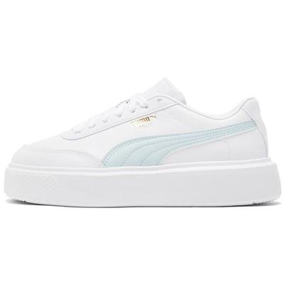 Oslo Maja Легкие Прочные Нескользящие Низкие Кеды для Скейтборда Женские Кроссовки Бело-Синие 374864-03