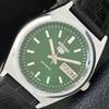 VINTAGE REFURBISHED SEIKO 5 AUTOMATIC JAPAN MENS GREEN DIAL WATCH A440639-9 Sk-a440639-1