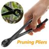 210мм Ландшафтное Моделирование Садовые Инструменты для Бонсай Кусачки для Шишек Бонсай Кусачки с Вогнутой Кромкой Плоскогубцы для Обрезки Корней Шаровые Ножницы