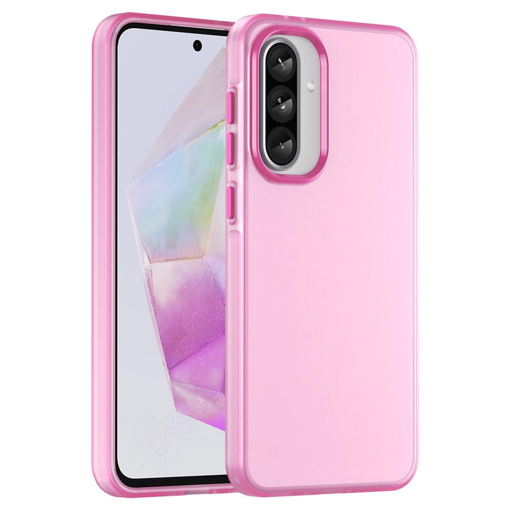 For Samsung Galaxy A36 5G/A56 5G Case TPU+PC Phone Back Cover Matte Translucent Design